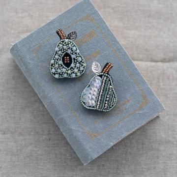 オトナのビーズ刺繍ブローチシリーズ - MON PARURE - ONLINE SHOP