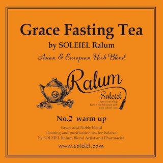 No.2 warm up by Grace Fasting Tea｜ワームアップ｜グレイスファスティングティー<img class='new_mark_img2' src='https://img.shop-pro.jp/img/new/icons14.gif' style='border:none;display:inline;margin:0px;padding:0px;width:auto;' />