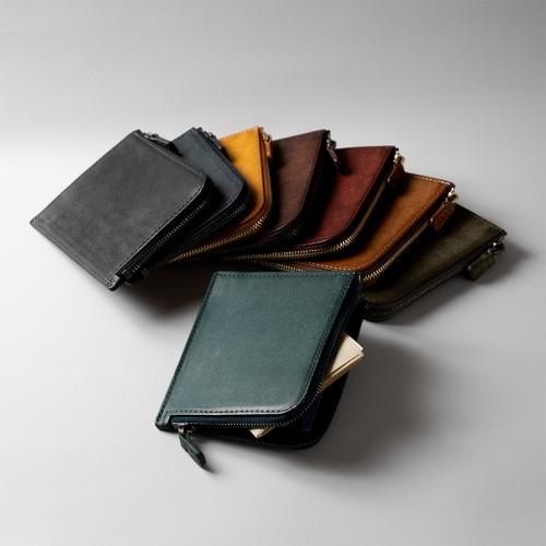 L字ミニファスナー財布 carta（カルタ）