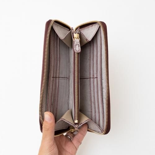 HIS-FACTORY】ラウンドウォレット ゴースト イタリア植物