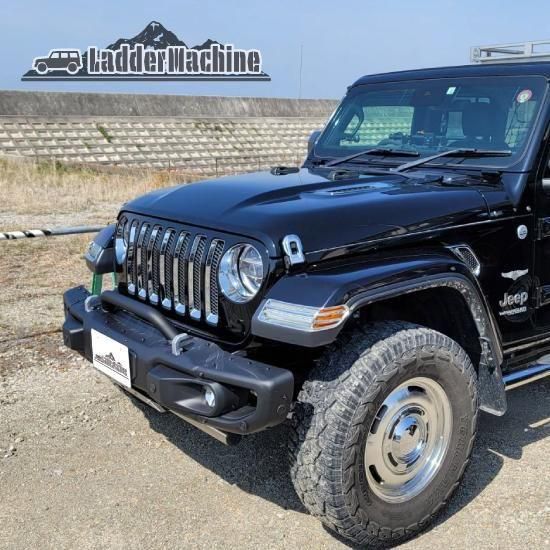 JEEP ジープ ラングラー JL/JT用 アルミフロントバンパー（センサー穴