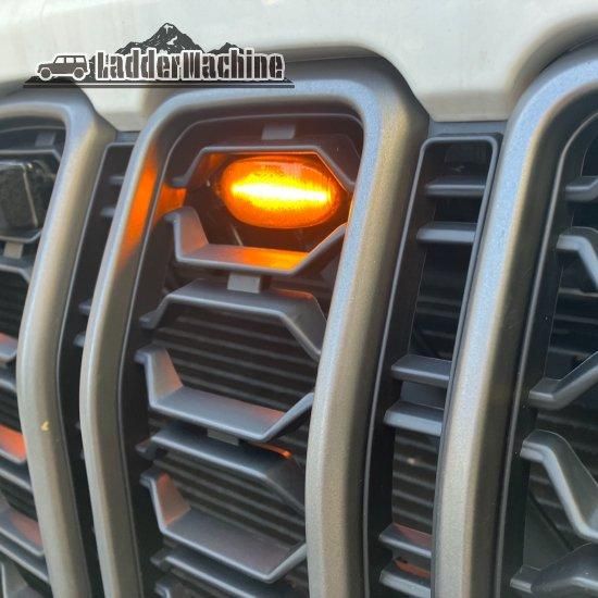 JEEP ジープ ラングラー JK/JL/JT用 グリルマーカー（JL用2024