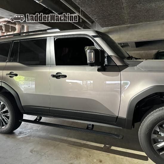 ランクル250 電動サイドステップ 国内発送 新品 GI☆GEAR 社製] 電動サイドステップ/オートステップ 右ハンドル