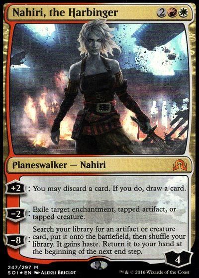 【値下げ】 買取)(FOIL)先駆ける者、ナヒリ/Nahiri, the Harbinger(SOI マジック：ザ・ギャザリング