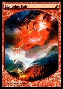 季節のおすすめ商品 買取)(FOIL)稲妻/Lightning Bolt(褒章プログラム)(英語 マジック：ザ・ギャザリング