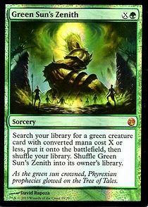 買取)(FOIL)緑の太陽の頂点/Green Sun's Zenith(FtV:Twenty