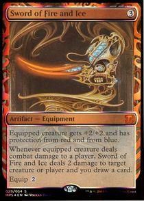 PSA9 mps 火と氷の剣　foil 買取)(FOIL)火と氷の剣/Sword of Fire and Ice(MPS)(英語