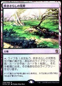 買取)(FOIL)吹きさらしの荒野/Windswept Heath(KTK)(日本語
