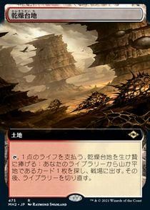 買取)(FOIL)(拡張)乾燥台地/Arid Mesa(MH2-BF)(日英) - カード