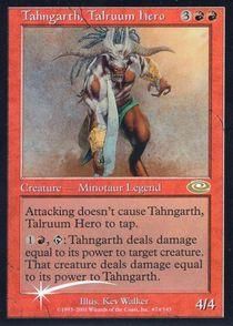 買取)(FOIL)タールルームの勇士ターンガース/Tahngarth, Talruum Hero