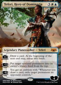 MTG ドミナリアの英雄、テフェリー　日本語　foil 買取)(FOIL)ドミナリアの英雄、テフェリー/Teferi, Hero of Dominaria
