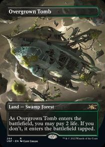 (買取)(ギャラクシーFOIL)(ボーダーレス)草むした墓/Overgrown Tomb(UNF)(英語) - カードショップりみ研買取館