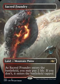 買取)(FOIL)(ボーダーレス)聖なる鋳造所/Sacred Foundry(UNF)(英語