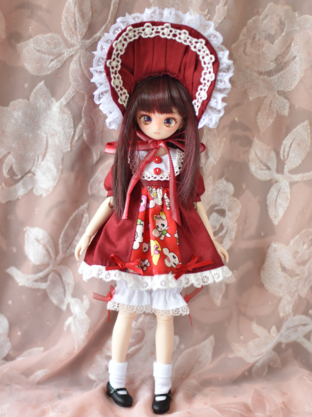 ine*×インソムニア コラボドール プチ姫 ヘッド+服+ウィッグ ine*×インソムニア コラボドール プチ姫 ヘッド+服+ウィッグ