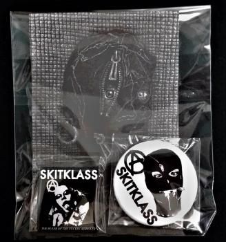 SKITKLASS - PIN BADGE SET (BLACK)