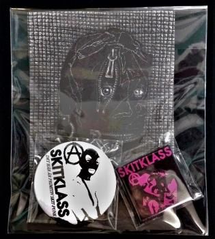 SKITKLASS - PIN BADGE SET (PURPLE)