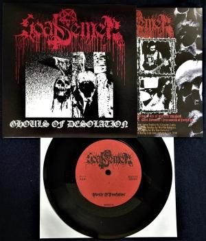 GOAT SEMEN / INFERNAL CURSE - SPLIT EP (Ltd.170 BLACK VINYL)