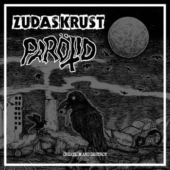 ZUDAS KRUST / PAROTID - SPLIT EP (Ltd. 200 BLUE VINYL)