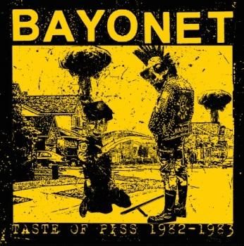BAYONET Taste of piss 1982-83 LP+CD (REGULAR BLACK VINYL)