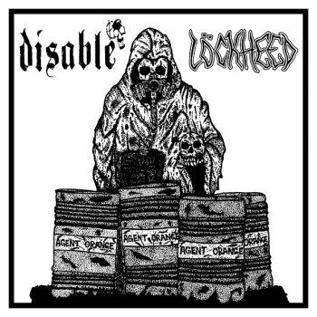 DISABLE / LOCKHEED - SPLIT EP (Ltd. 30 TEST PRESS)