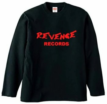 REVENGE RECORDS - LONG SLEEVE SHIRT  (予約受付商品 / PRE-ORDER）