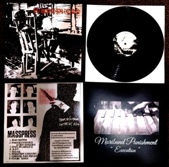 MORIBUND PUNISHMENT / MASSPRESS  - SPLIT LP (Ltd.200)