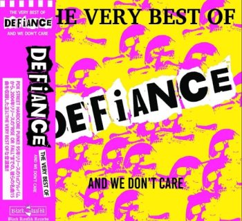 DEFIANCE The Very Best Of and We Don't Care CD ( Ltd.300 )