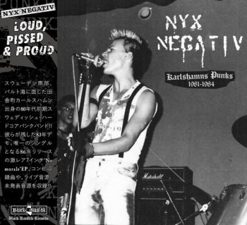 NYX NEGATIV Kalrshamns Punks 1981-1984 CD ( LTD 300 )