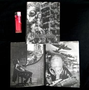 SECRET CONTROL ABOVE MANKIND 1 - PHOTO COLLAGE ZINE