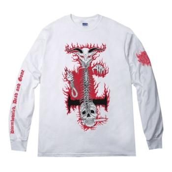 IMMORTAL DEATH L/S shirt 2022 (WHITE BODY) (S〜XXL)