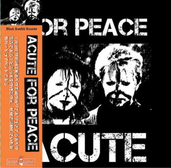  ACUTE For Peace 1986-1992 CD (Ltd. 400, with STICKER)