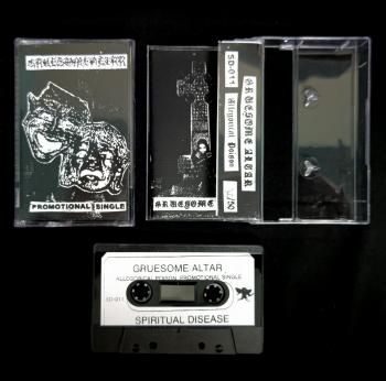 GRUSOME ALTAR Allegorical Poison PROMOTIONAL SINGLE TAPE (Ltd.50)