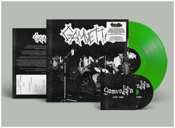 GAMVETTA ”S-T” LP+CD (TRANSGRESSOR前身1989年音源) (予約受付商品 / PRE-ORDER) (予価)