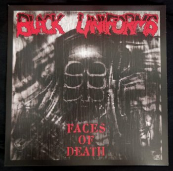 BLACK UNIFORMS Faces Of Death LP (REISSUE, HAND-NUMBERED)