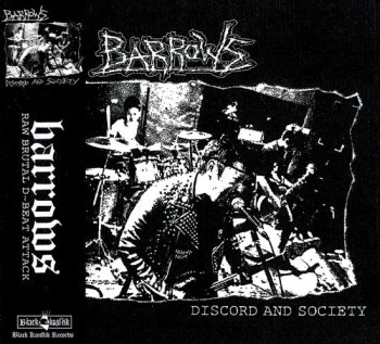  BARROWS Discord and Society CD (Ltd.300, with OBI)