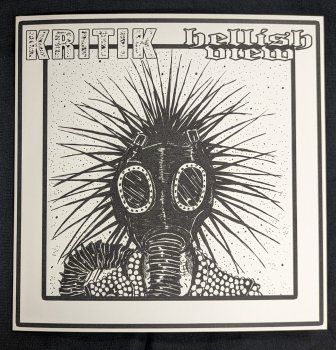 HELLISH VIEW / KRITIK SPLIT 7'EP (Ltd.400 RANDOM COLOUR VINYL)