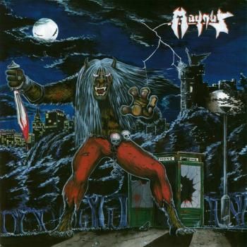 MAGNUS Scarlet Slaughterer LP (REISSUE) (Ltd.BLUE MARBLE VINYL, with POSTER) 