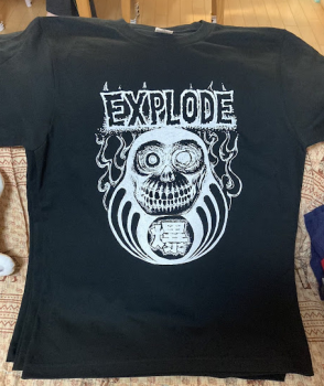 EXPLODE T-SHIRT (M , L SIZE ONLY)