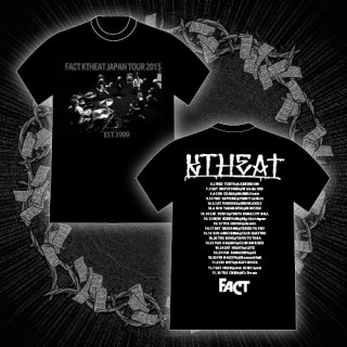 FACT - ԥ  KTHEAT TOUR 2015 T-SHIRTS (BLACK)