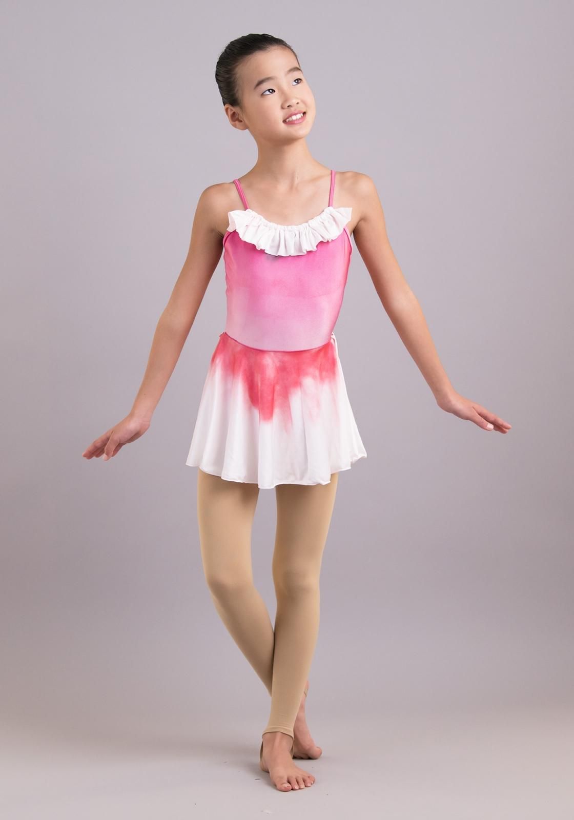 帰化植物（ピンク_ミニスカート）［レンタル衣装］ - バレエ衣装