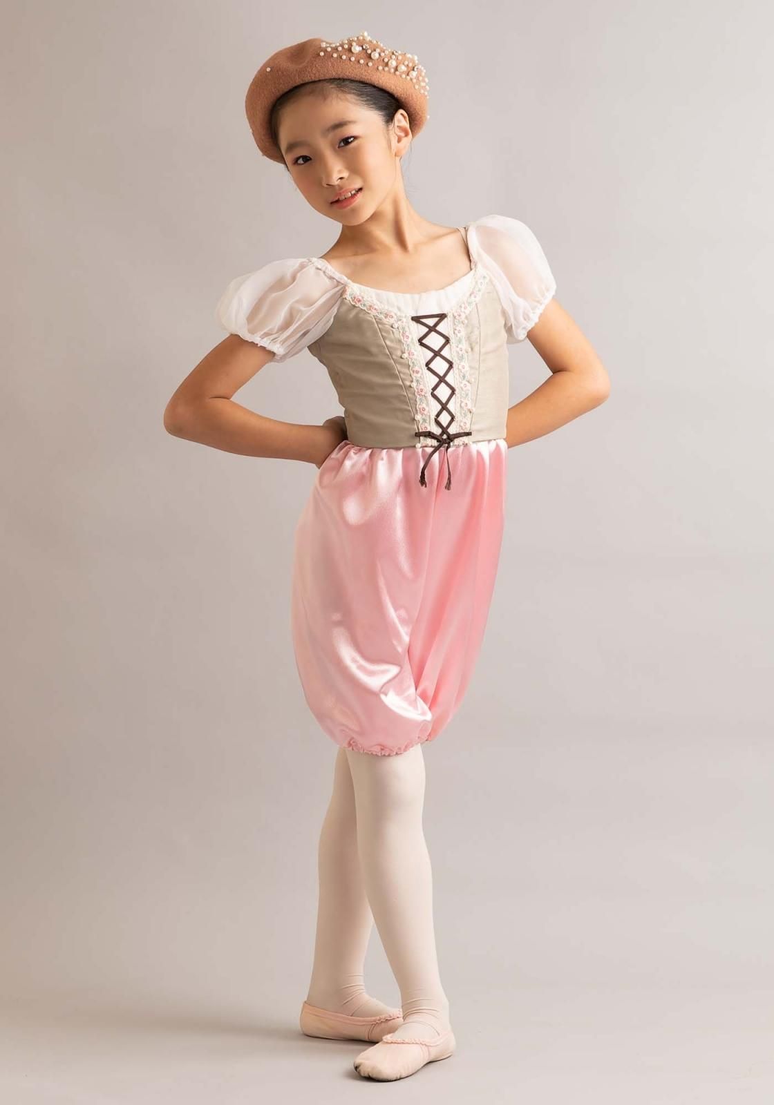 きのこ（ピンク）［レンタル衣装／色違いで合計4着あります］ - バレエ