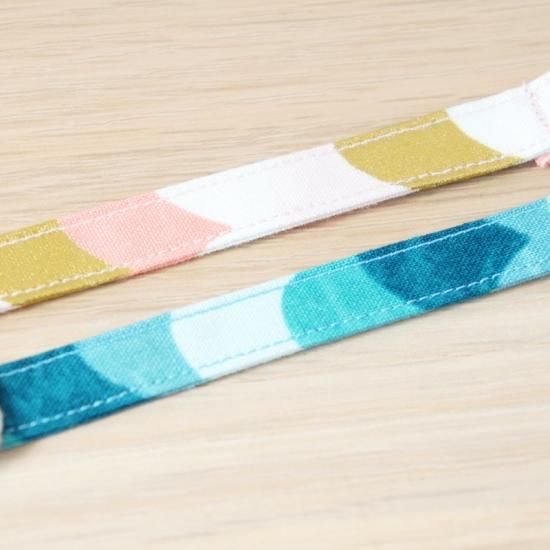 猫 首輪 ゆらゆらウェーブ ピンク セーフティ猫首輪 - 猫首輪・猫用品