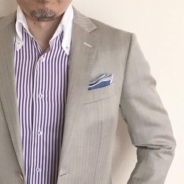 MUNGAI ムンガイ ハンカチ ポケットチーフ 3枚セット MUNGAI ( ムンガイ ) 大判 ポケットチーフ ずれ落ち防止 別注