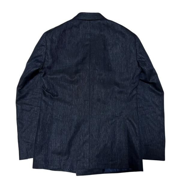 De Petrillo (デペトリロ) 下掛け ダブル前ジャケット ネイビー De Petrillo (デペトリロ) 下掛け ダブル前ジャケット ネイビー