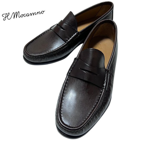 IL MOCASSINO ( イルモカシーノ ) ローファー レザー ブラウン