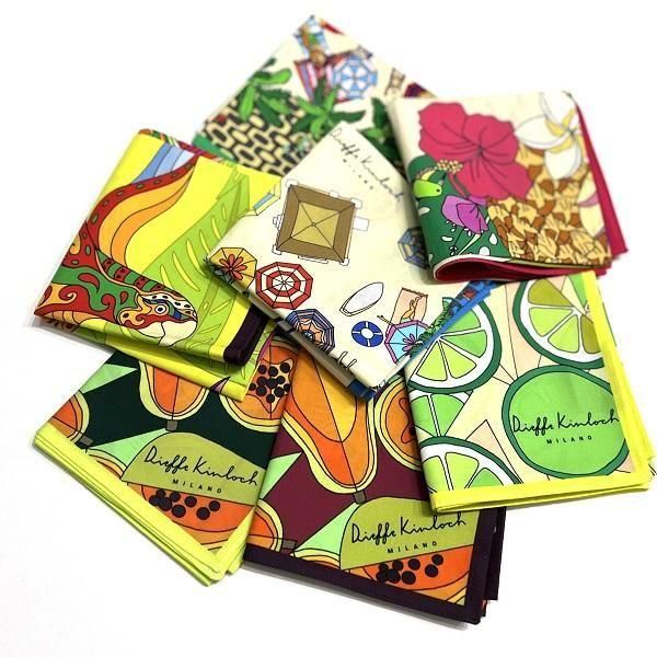 Dieffe Kinloch ハンカチ | パパイヤ グリーン - Del Fiore