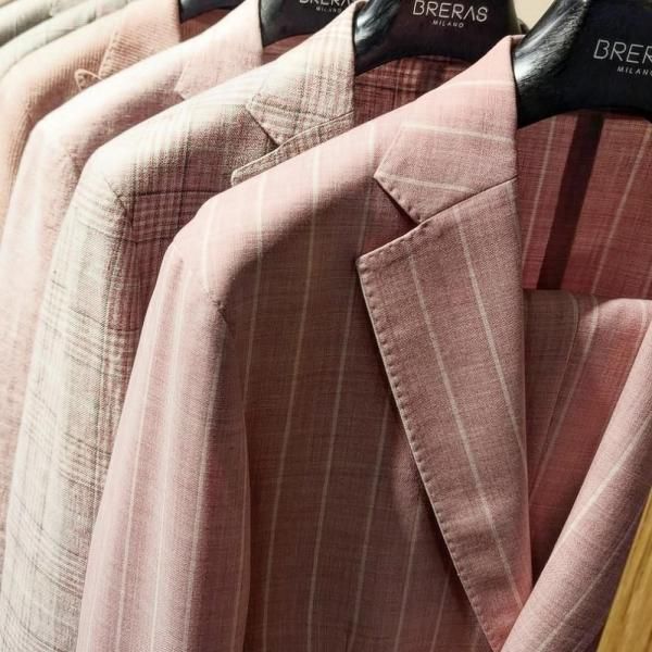 80's ベージュ ストライプ ダブルブレストスーツ 80's ベージュ ストライプ ダブルブレストスーツ