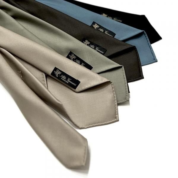 HOLLAND&SHERRY生地 アットヴァンヌッチ ネクタイ | ダークブラウン