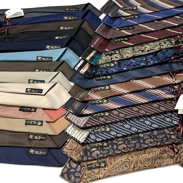 Atto Vannucci ネクタイ | ロイヤル ブルー ペイズリー - Del Fiore