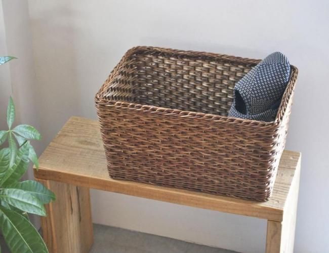 あけび籠 あけび かごバッグ 14 赤棒 丸一本手｜国産 ピクニックにも｜FRANK